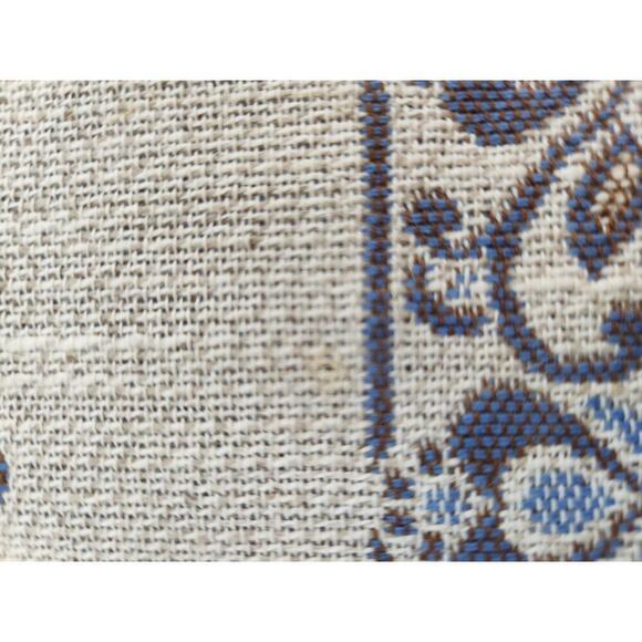 Austria made old world table runner blue and cream couple dancers - Picture 4 of 14